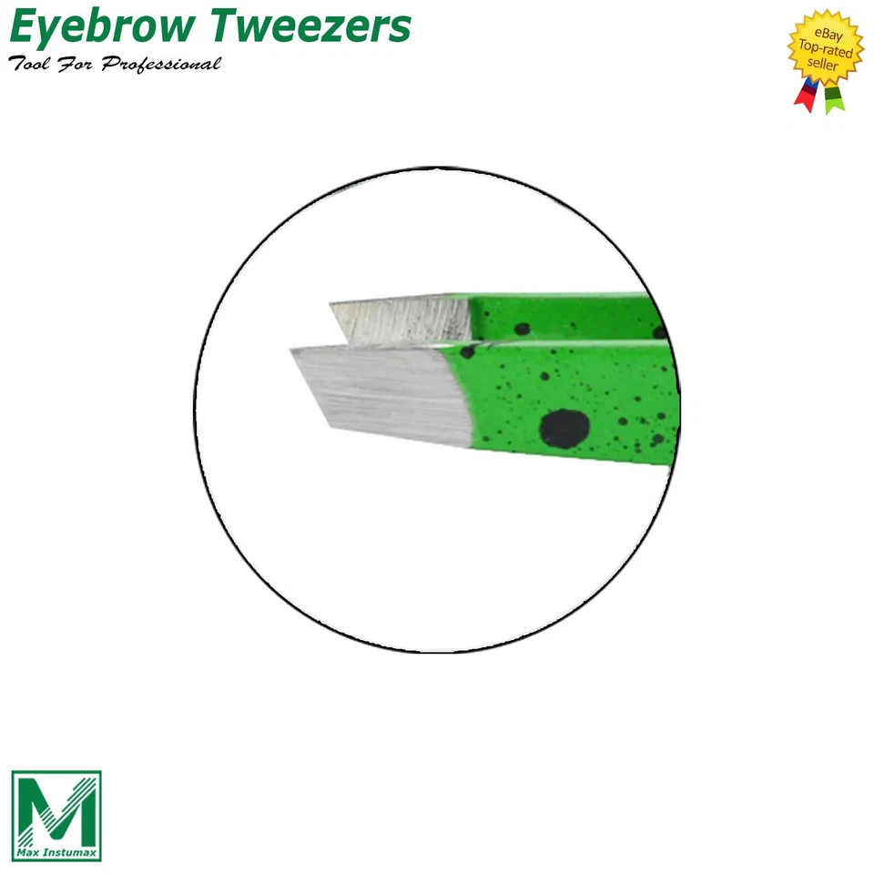 Пинцет для бровей лучший точный пинцет для волос с косым наконечником для мужчин и женщин профессиональный - Изображение 3 из 4