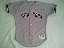 VTG RARE RUSSELL ATHLETIC 1995 NY YANKEES #36 DAVID CONE TEAM ISSUE  JERSEY