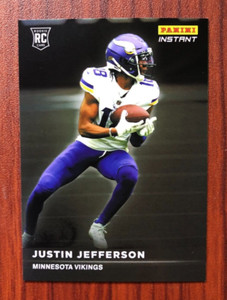 2020 Panini Instant Rookie Spotlight JUSTIN JEFFERSON Rookie Card RS18 RC /1155