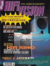 📰 HIFI VISION 7/1995 - HiFi-Magazin - 10 Jahre HIFI VISION - Barbara Dennerlein