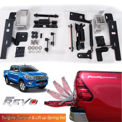 Tailgate Damper Torsion Spring Shock absorber For Toyota Hilux Revo 15 17 Truck