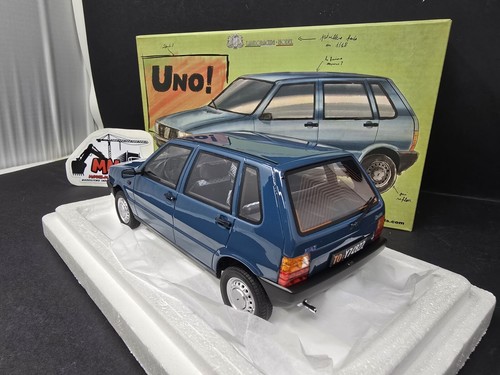 LAUDORACING LM182C Fiat Uno 55S 1983 Blu 1/18 - Imagen 4 de 4