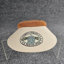 Vintage 1997 90's Olympia Fields Senior Open Imperial Headwear Made in USA Denve