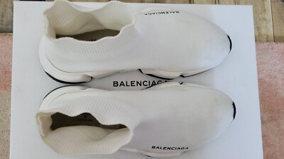 BALENCIAGA Speed Trainer ホワイト Balenciaga Speed Trainer Sock sneakers shoes white For Unisex: Buy