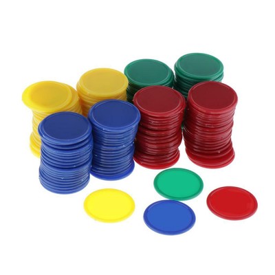 160er-Pack Plastikzähler, Kinder mathematische Manipulative Zählen Chips,