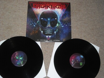 Brendon Small's Galaktikon vinyl lp II: Become The Storm G201 Clean Test Play Ex