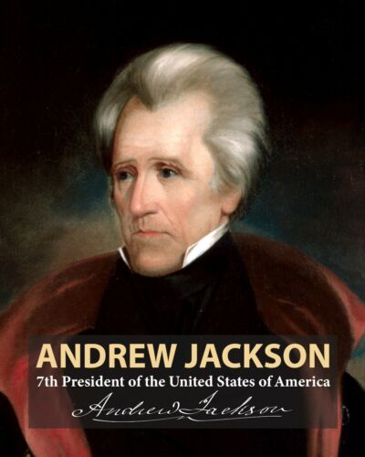 Andrew Jackson 7th President Poster Picture or Framed Wall Art - Picture 4 of 15