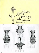 Elmira Cut Glass Company, NY Catalog American Brilliant 