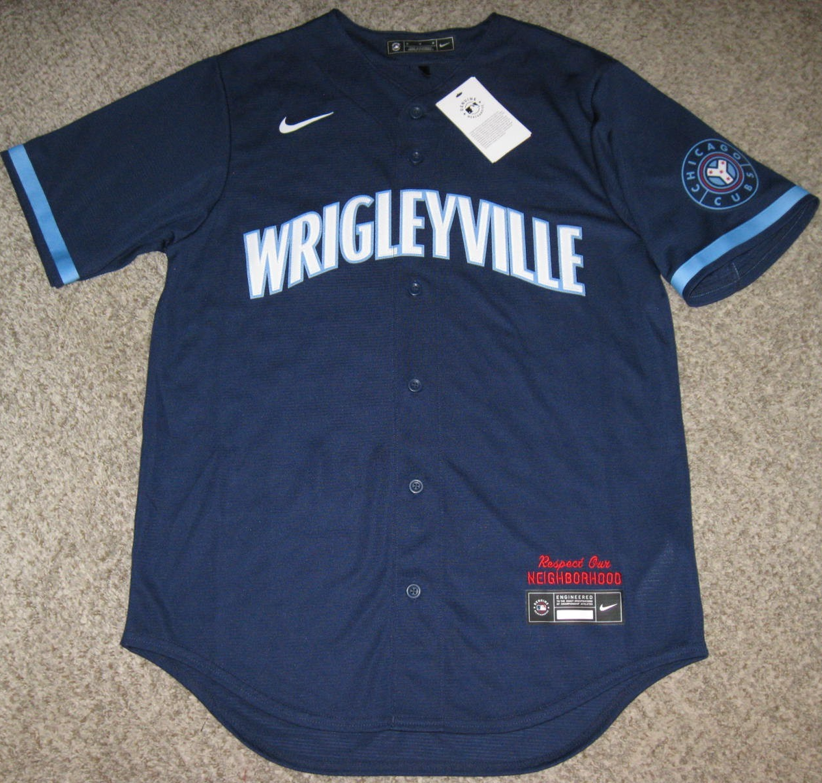 ウェア Nike Wrigleyville Jersey Chicago Cubs Chicago Cubs Nike Road Replica Jersey – Wrigleyville Sports