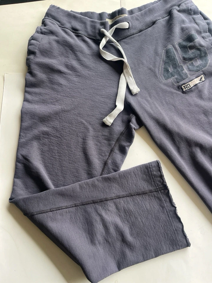 VINTAGE 2000s MENS URBAN PIPELINE GREY SWEATPANTS W/ POCKETS SIZE: S GOOD - Image 4 of 4