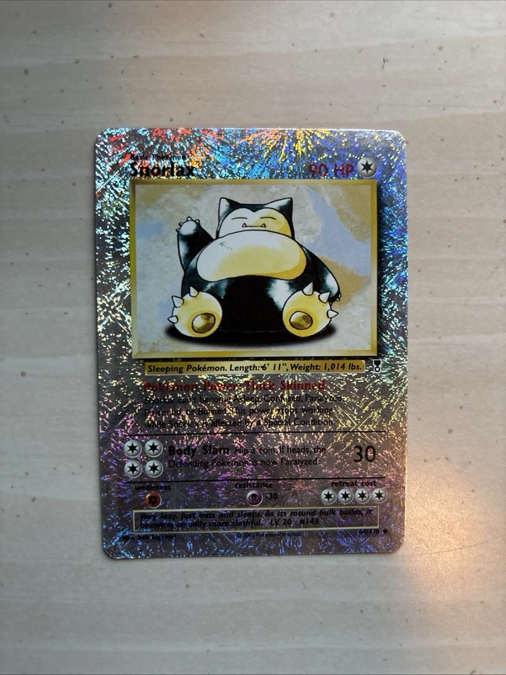 Snorlax Legendary Collection Reverse Holo Card 64/110 NM - Image 3 of 4