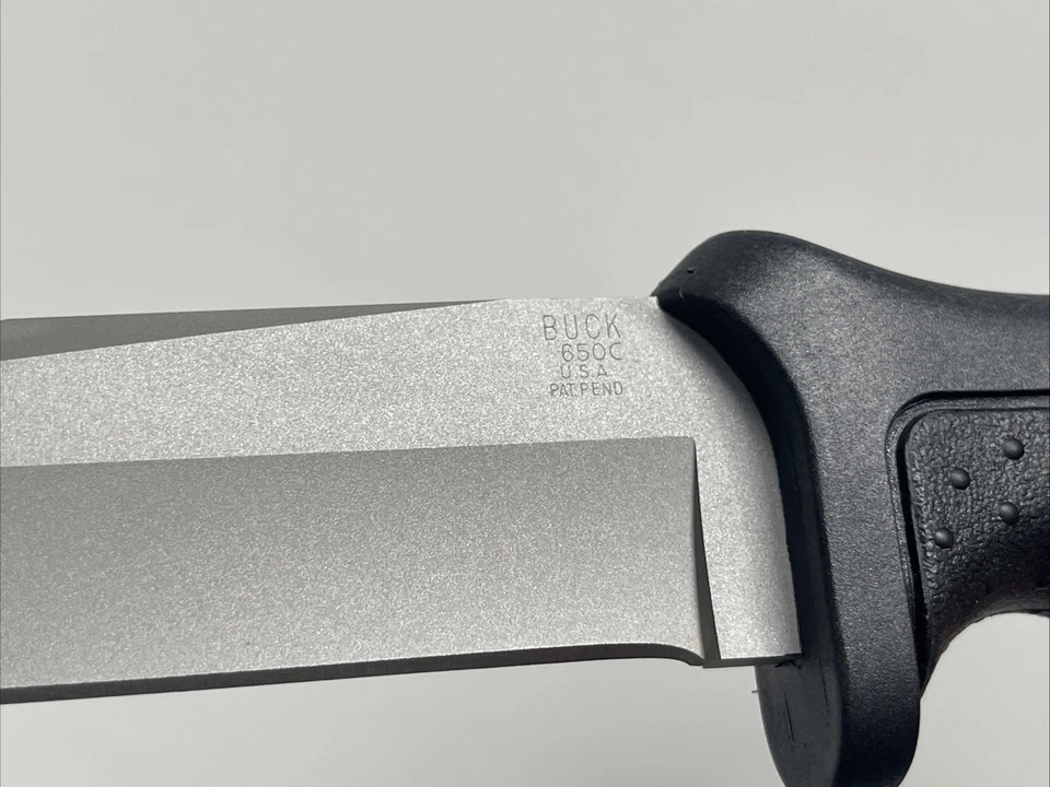 Buck 650 Nighthawk Fixed Blade Knife Sheath USA 1995 - Image 3 of 4
