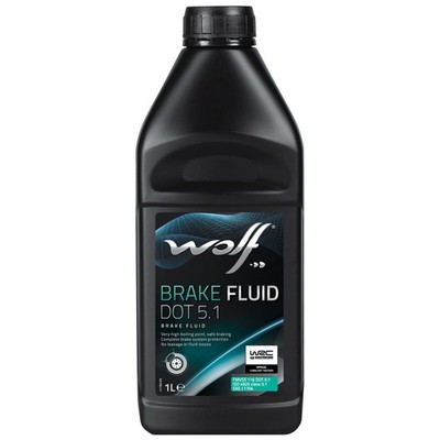 Bremsflüssigkeit WOLF BRAKE FLUID 5038 DOT 5.1 1 Liter für Husaberg KTM Yamaha