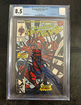 The Amazing Spider-Man #317 (1990) CGC 8.5  Todd McFarlane Venom