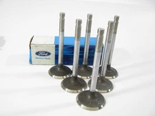 (6) NEW - OEM Ford E6TZ-6507-D Engine Intake Valve 1986-1992 2.9L Cologne V6