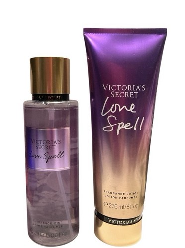 Victoria’s Secret LOVE SPELL Body Mist & Body Lotion 2pc Set Full Size