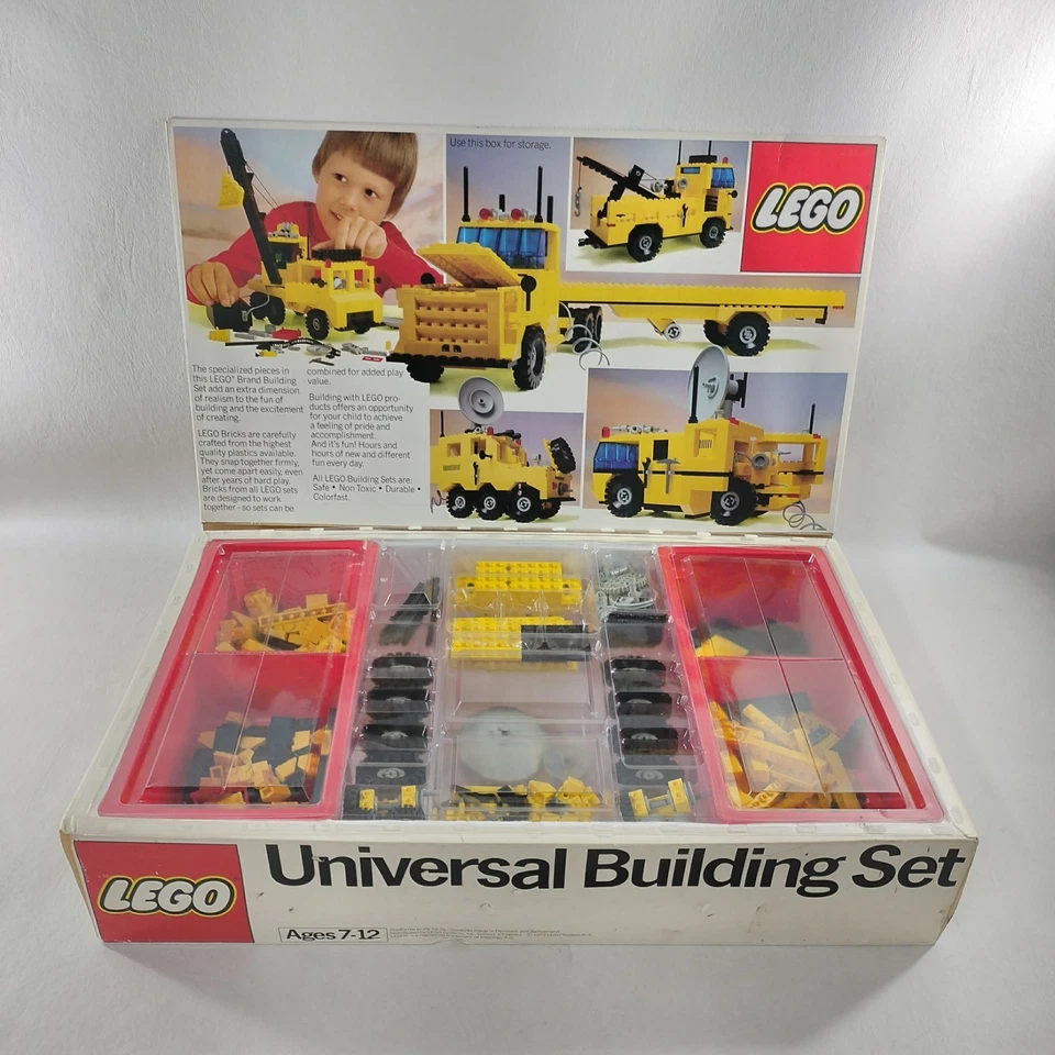 Vintage Lego Basic 744 Universal Building Set With Box Not Complete - Image 2 of 4