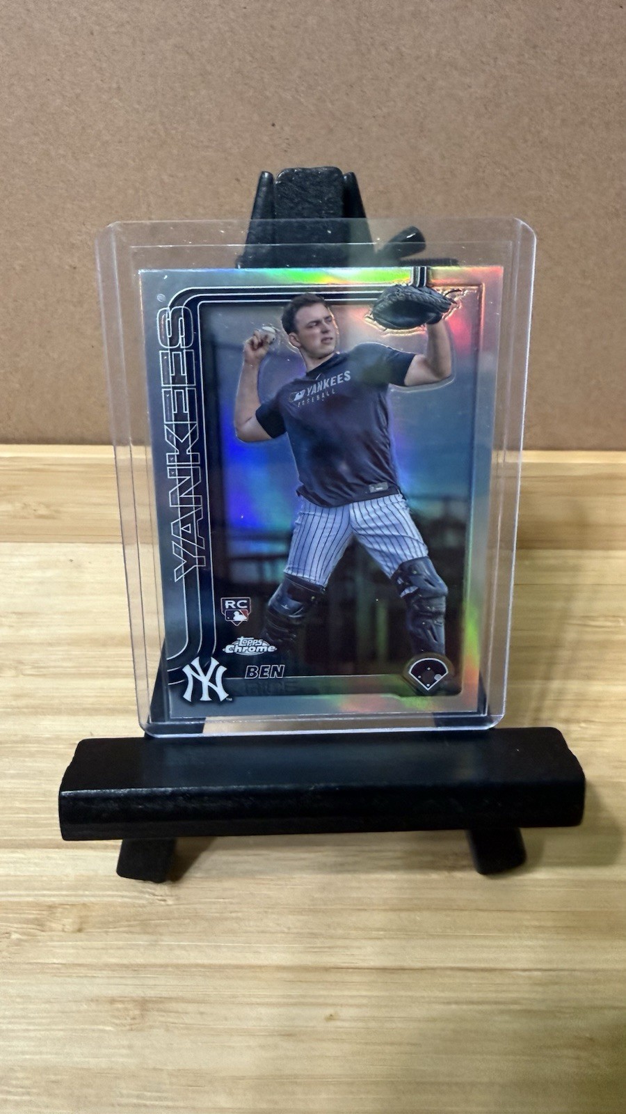 2025 Topps Chrome - Image Variation Ben Rice #139 (RC)