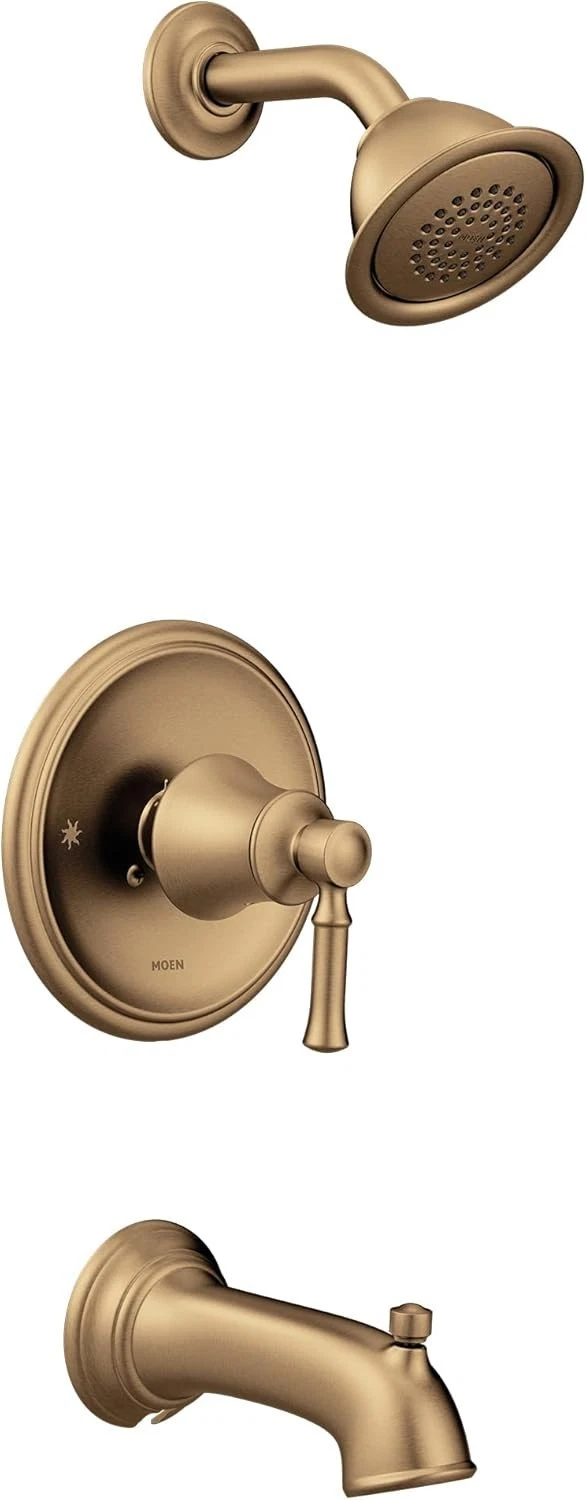 Moen T2183BZG Dartmoor Posi-Temp Bathroom Faucet Trim Kit in Bronzed Gold