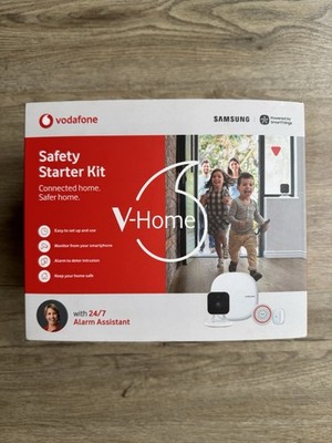 Vodafone V-Home Safety Starter Kit Samsung Home Alarm System, Kamera & WiFi Hub