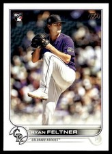 2022 Topps Ryan Feltner Rookie Colorado Rockies #373