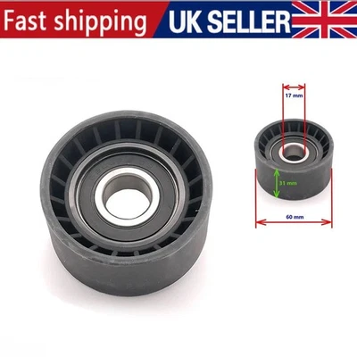 Fan Belt Tensioner Pulley V Ribbed Belt Idler For RENAULT Trafic II Master II - Image 1 of 4