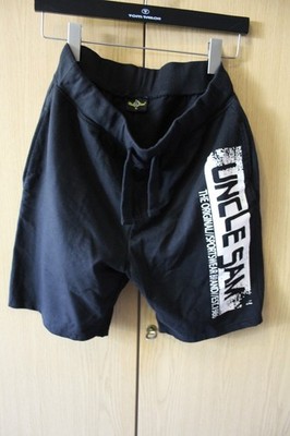 UNCLE SAM HERREN TRAININGS-SHORT GR.M, SCHWARZ MIT LOGO! NEUWERTIG! TOP ZUSTAND!