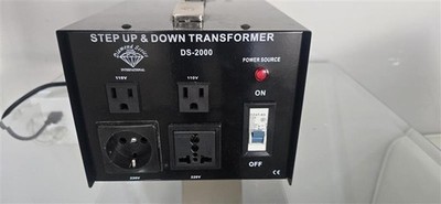 Diamond Series 2000 DS-2000 Watt Step Up/Down Voltage Converter Transformer -35P