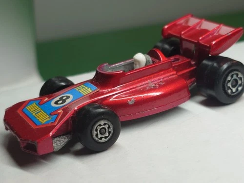 Vintage Lesney Matchbox Team Matchbox No. 24 F1 Indy race car No Engine