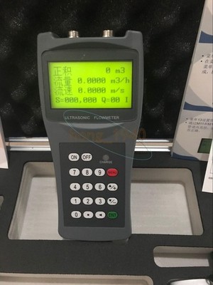Portable Ultrasonic Liquid Flowmeter Pipeline Flow Meter TDS-100H M2 DN50-700