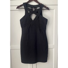 Crystal Doll Little Black Bodycon Dress Size 5 /S