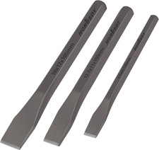 3-Piece Heavy-Duty Cold Chisel Set, 3/8, 1/2,...