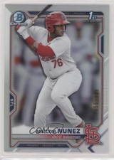 2021 Bowman Chrome Prospects Refractor 256/499 Malcom Nunez #BCP-226 2l4