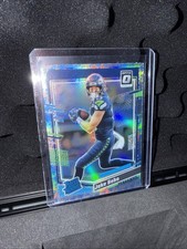 2023 Panini Donruss Optic Rated Rookie Jake Bobo Rocket Emoji SSP Seahawks