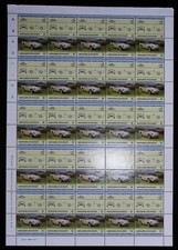 AUTOMOBILES FEUILLE COMPLETE 50 TIMBRES N° 404-405 NEUFS** BONNE VALEUR.