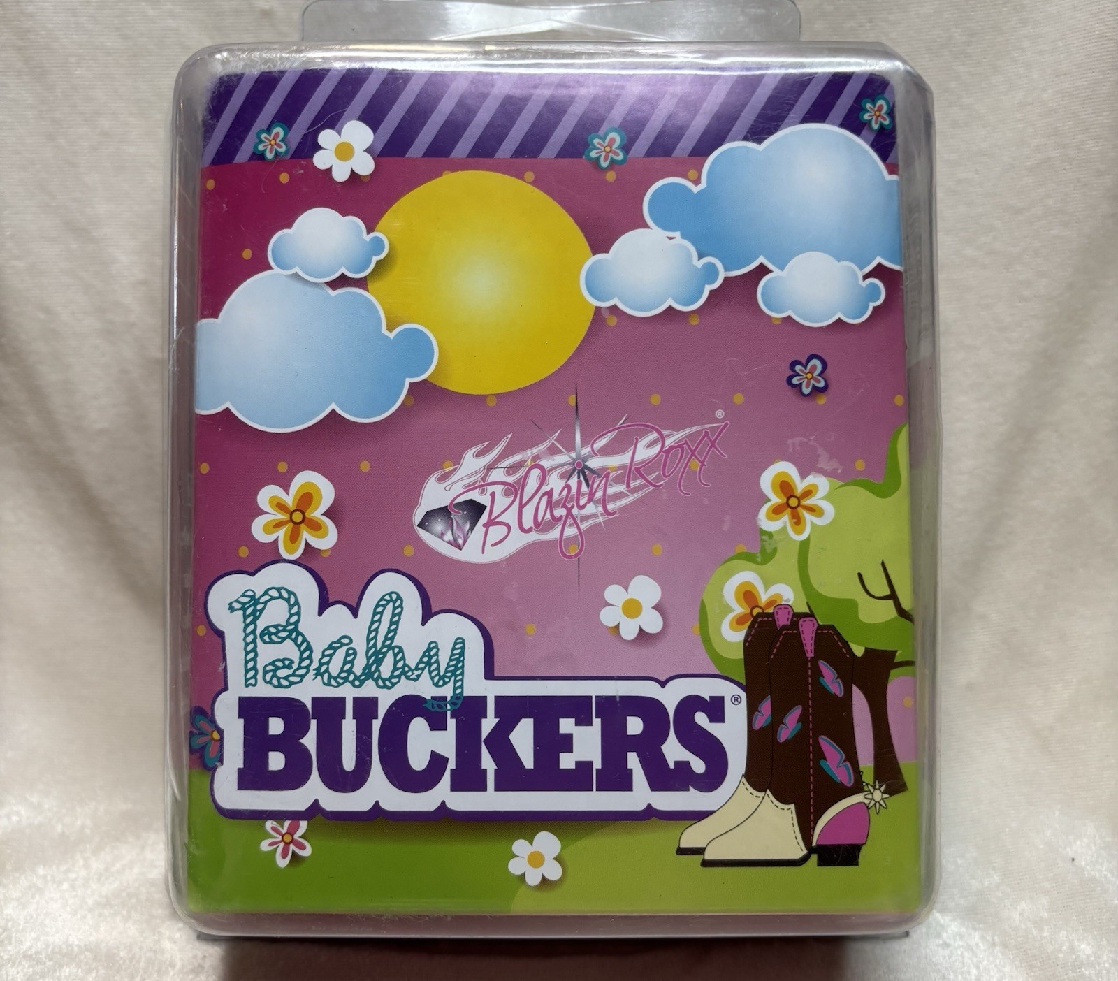 Blazin Roxx Baby Buckers Pink Gracie Boots INFANT size 4 (9M/12M) New