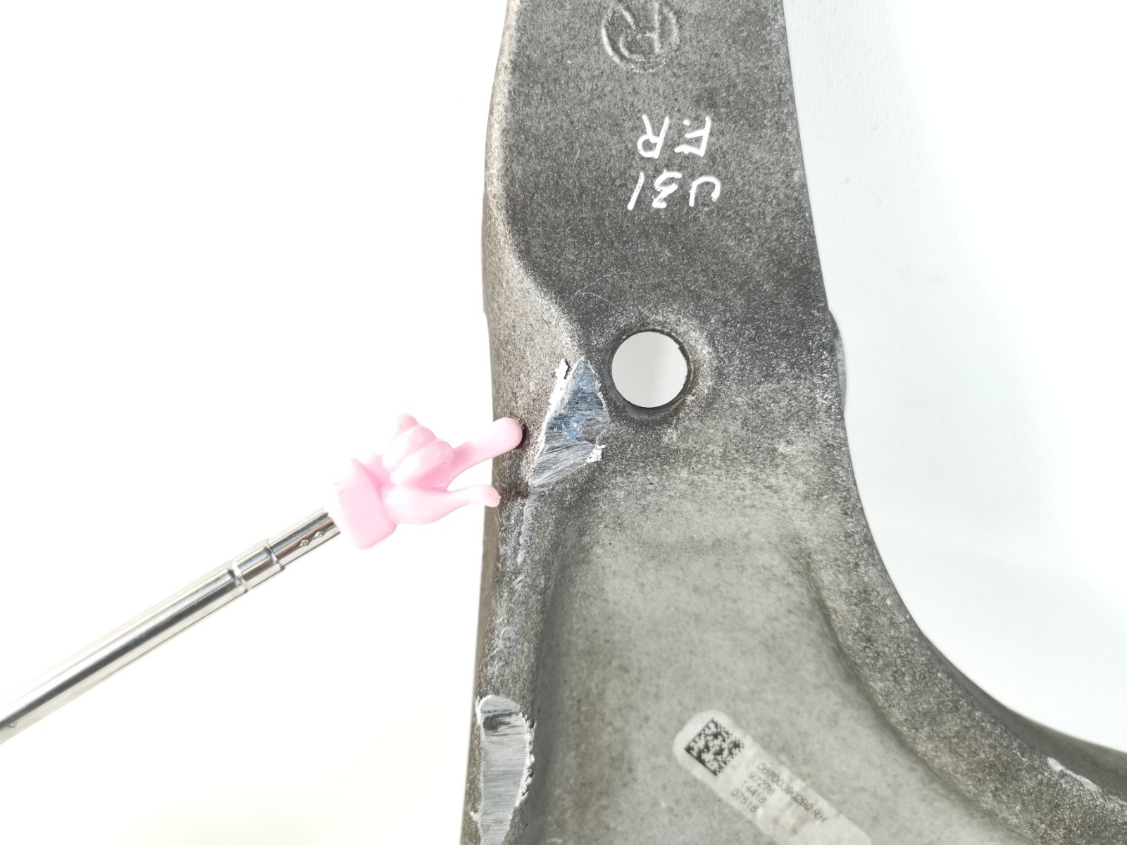 Maserati Ghibli 2019 M156E RWD 3.0 Front Right Lower Control Arm 6700390290 OEM