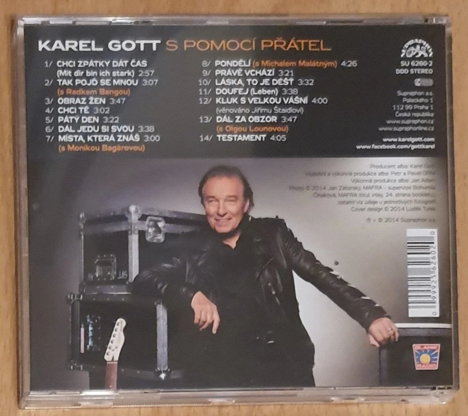 Karel Gott -  S pomocí přátel CD Album (2014) Zustand sehr gut - Bild 2 von 3