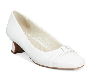 Easy Street Waive Pumps Damen Schuhe Absatz Weiß 9.5 M Msrp