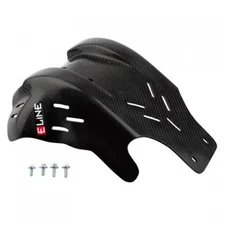 E Line Carbon Fiber Skid Plate KSP45019 for KAWASAKI KX450 19–21 KX450 X 2021