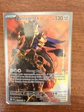 Pokemon SV10 Destined Rivals Zamazenta 201/182 IR Illustration Rare Holo on eBay