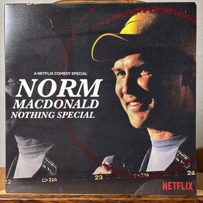 NORM MACDONALD Nothing Special Vinyl Record 2LP Netflix Comedy Program RARE!!