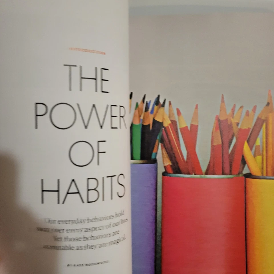 Finding Good Habits: Real Simple Magazine 2024 ~ Feel Happier & Healthier - Image 4 of 4
