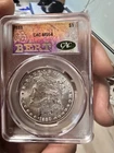 1888 Morgan Dollar CAC MS64 Silver $1 Coin 0.9 Fineness Certified Uncirculated