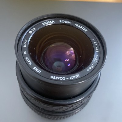 Sigma Zoom Master 35-70mm - Auto Focus - 3.5-4.5 Pentax K - PK Mount