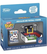 Imagen de Funko Bitty Pop Sports - Josh Allen & Football Stadium Buffalo Bills