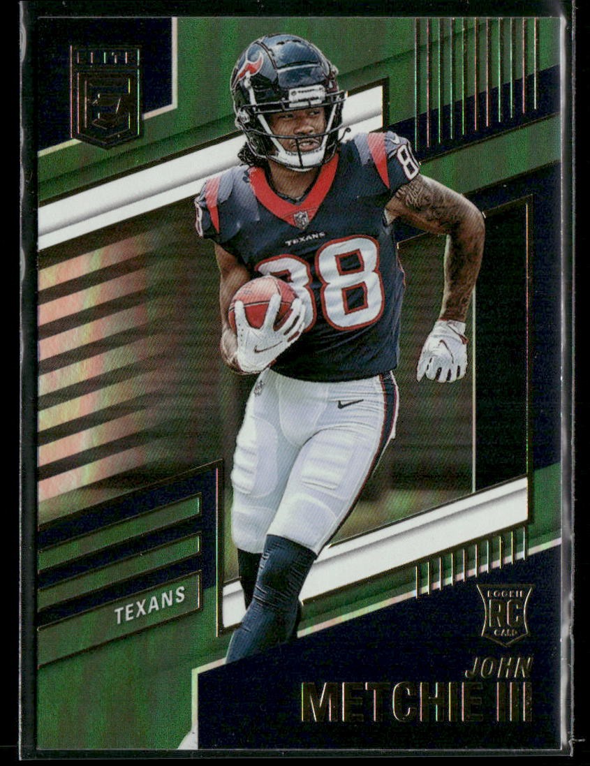 2022 Donruss Elite #126 John Metchie III Green