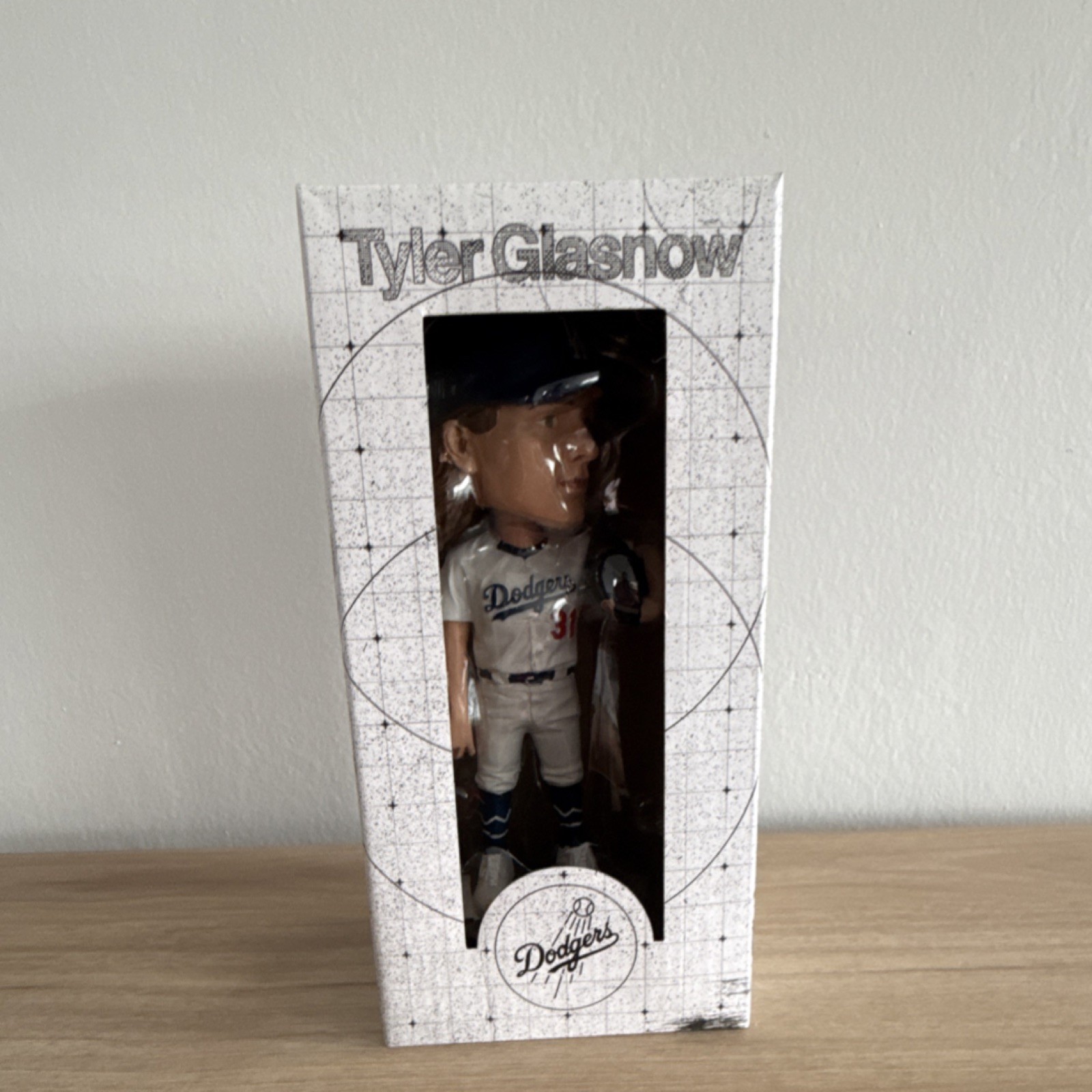 Tyler Glasnow Los Angeles Dodgers MLB Baseball Figure Boxed