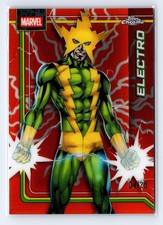 Marvel 2026 Topps Chrome Electro #115 Storm's Lightning Orange Refractor /25