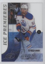 2015-16 Upper Deck Ice Premieres 792/1999 Level 5 Jujhar Khaira #131 xp6